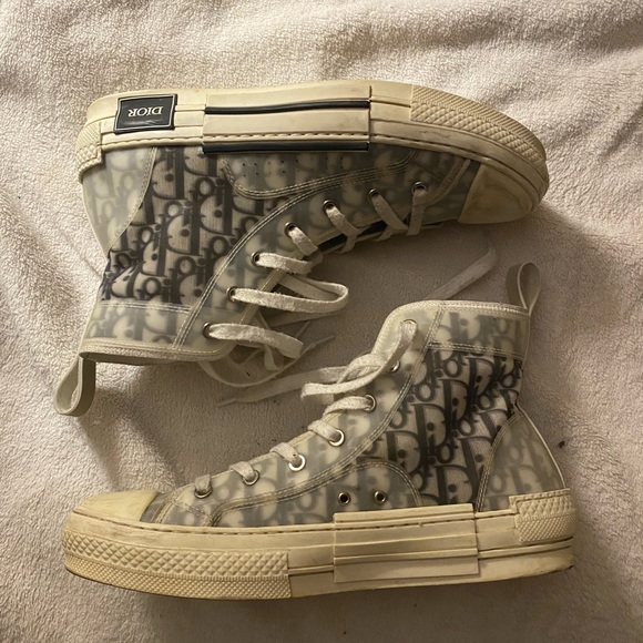 DIOR B23 OBLIQUE HIGHTOPS - Picture 2 of 5
